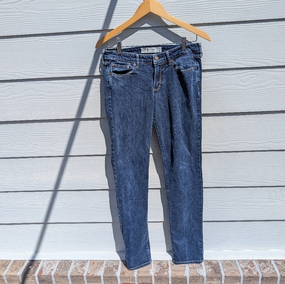 Abercrombie Jeans 5 Pockets 6L , Waist 28, Length 35 Blue Skinny